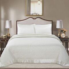 Покрывало Тринити, цвет молочный, размер 240х260, Sofi de Marko