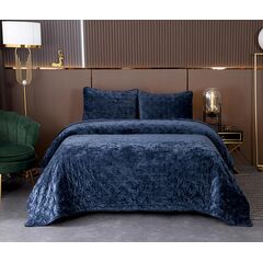 Покрывало Алира, цвет темно-синий, размер 240x260, Sofi de Marko