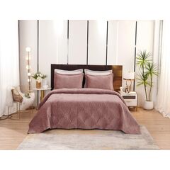 Покрывало Ариэль, цвет чайная роза, размер 240x280, Sofi de Marko