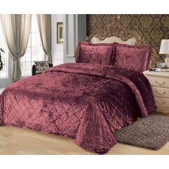 Покрывало Галаксия, цвет бордо, размер 240х260, Sofi de Marko