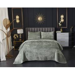 Покрывало Фернанд, цвет изумрудный, размер 240х260, Sofi de Marko