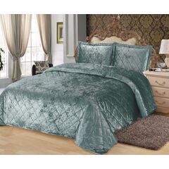 Покрывало Галаксия, цвет морской волны, размер 240х260, Sofi de Marko