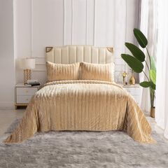 Покрывало Теона, цвет кремовый, размер 240х260, Sofi de Marko