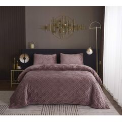 Покрывало Селена, цвет пепельная роза, размер 160х220, Sofi de Marko