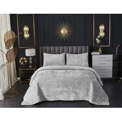 Покрывало Фернанд, цвет светло-серый, размер 240х260, Sofi de Marko