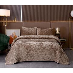 Покрывало Алира, цвет капучино, размер 160х220, Sofi de Marko