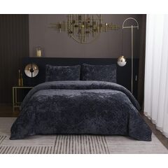 Покрывало Селена, цвет антрацит, размер 240х260, Sofi de Marko