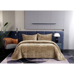 Покрывало Деварта, цвет капучино, размер 240x260, Sofi de Marko