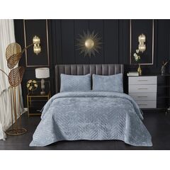 Покрывало Фернанд, цвет серо-голубой, размер 240х260, Sofi de Marko