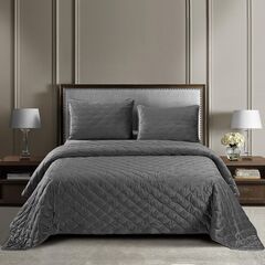 Покрывало Иоланта, цвет стоун, размер 240х260, Sofi de Marko