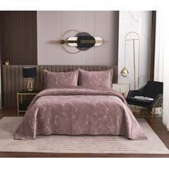 Покрывало Ноэль, цвет пепельная роза, размер 160х220, Sofi de Marko