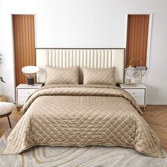 Покрывало Лея, цвет бежевый, размер 160х220, Sofi de Marko