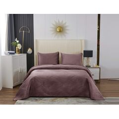 Покрывало Жизель, цвет чайная роза, размер 240х260, Sofi de Marko