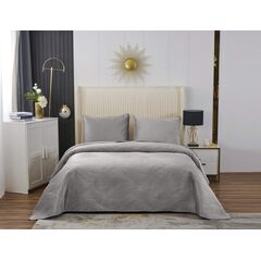 Покрывало Жизель, цвет светло-серый, размер 240х260, Sofi de Marko