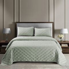 Покрывало Иоланта, цвет хаки, размер 240х260, Sofi de Marko