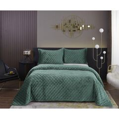 Покрывало Натаниэль, цвет изумрудный, размер 240х260, Sofi de Marko