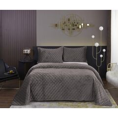 Покрывало Натаниэль, цвет мокко, размер 240х260, Sofi de Marko