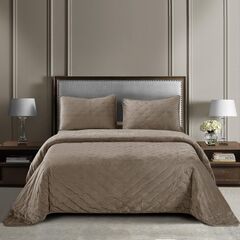 Покрывало Иоланта, цвет капучино, размер 160х220, Sofi de Marko