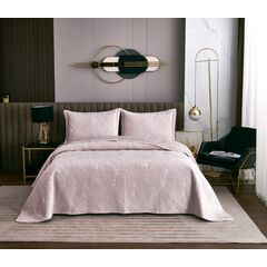 Покрывало Ноэль, цвет пудра, размер 240х260, Sofi de Marko