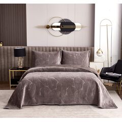 Покрывало Ноэль, цвет мокко, размер 240х260, Sofi de Marko