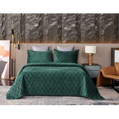 Покрывало Нобилис, цвет малахит, размер 240х260, Sofi de Marko