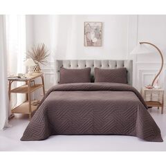 Покрывало Мориц, цвет шоколад, размер 230х250, Sofi de Marko