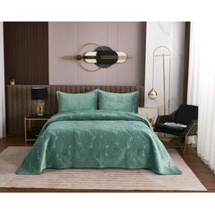 Покрывало Ноэль, цвет изумрудный, размер 240х260, Sofi de Marko