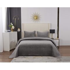 Покрывало Фердинанд, цвет серый, размер 240х260, Sofi de Marko