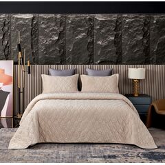 Покрывало Нобилис, цвет светло-бежевый, размер 240х280, Sofi de Marko