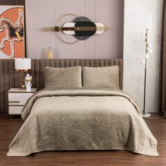 Покрывало Мелисса, цвет капучино, размер 160х220, Sofi de Marko