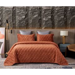 Покрывало Нобилис, цвет медный, размер 240х260, Sofi de Marko