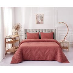 Покрывало Мориц, цвет терракотовый, размер 230х250, Sofi de Marko