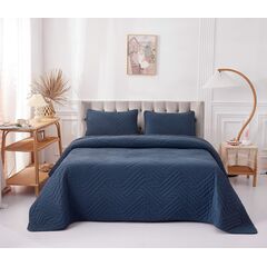 Покрывало Мориц, цвет синий, размер 230х250, Sofi de Marko