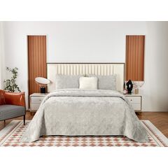 Покрывало Розалин, цвет светло-серый, размер 240х260, Sofi de Marko