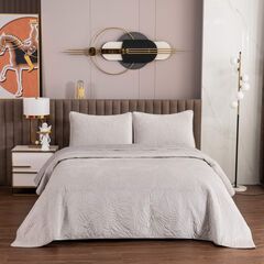 Покрывало Мелисса, цвет светло-серый, размер 160х220, Sofi de Marko