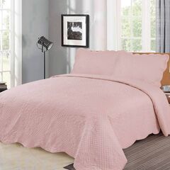 Покрывало Барбара, цвет пудра, размер 230х250, Sofi de Marko