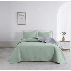 Покрывало Жаклин, цвет зеленый, размер 230х250, Sofi de Marko