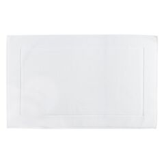 Коврик для ванной белого цвета из коллекции Essential, 50х80 см