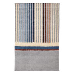 Ковер из хлопка с рисунком Tulip garden из коллекции Terra, 160х230 см