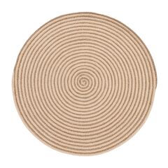 Ковер из хлопка Target бежевого цвета из коллекции Ethnic, d 90 см