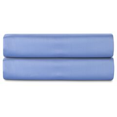 Простыня на резинке из сатина сиреневого цвета из коллекции Essential, 180х200х30 см