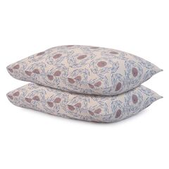 Набор из двух наволочек из сатина с принтом 'Воздушный цветок' из коллекции Prairie, 50х70 см