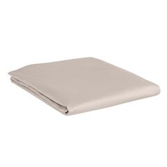 Простыня из сатина бежевого цвета из коллекции Essential, 240х270 см