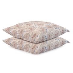 Набор из двух наволочек из сатина с принтом 'Цветы' из коллекции Prairie, 70х70 см