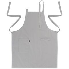 Фартук из хлопка серого цвета из коллекции Essential, 70х85 см