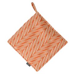 Прихватка из хлопка с графичным принтом Колосья Russian North, 22х22 см