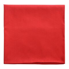 Скатерть на стол из хлопка красного цвета Russian North, 170х170 см