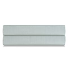 Простыня на резинке из сатина мятного цвета из коллекции Wild, 180х200х30 см