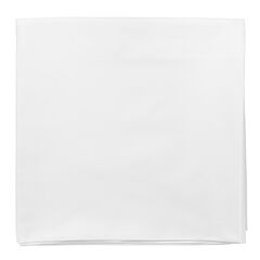 Скатерть белого цвета с фактурным жаккардовым рисунком из хлопка из коллекции Essential, 180х180 см