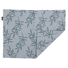 Салфетка под приборы из хлопка с графичным принтом Папоротник из коллекции Russian North, 35х45 см